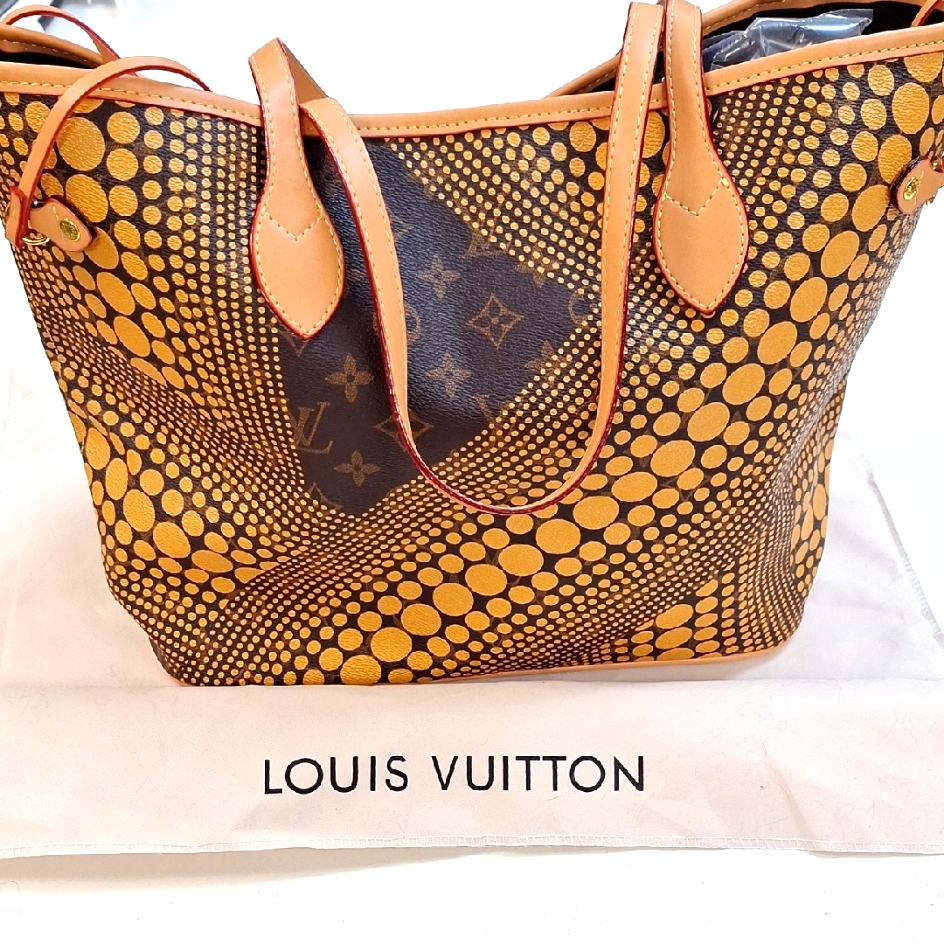 Totes Brown And Gold Patterned Tote Bag